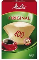 Melitta Original Coffee Filters 100, 40 vnt.