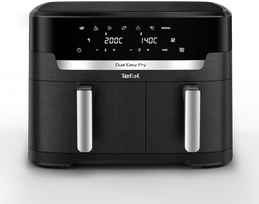 tefal dual easy fry - Tefal Easy Fry Dual XXL EY9428E Juoda (Black) - 1 nuotrauka