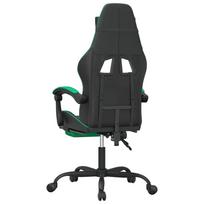 kedes su zaliu - Žaidimų kėdė VLX With Footrest 20513, juoda/žalia - 5 nuotrauka