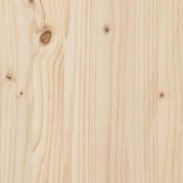 lova su galvugaliu 140x200 - Lova VLX Solid Pine Wood, ruda, 213x145 cm, su grotelėmis - 10 nuotrauka
