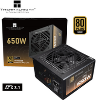 Thermalright KG-650 650W 80Plus Gold ATX 3.1 PSU Juodas (Black)