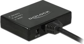 audio signal - Delock 87700 HDMI skirstytuvas 1 x HDMI įvestis > 2 x HDMI išvestis 4K (Juodas) - 1 nuotrauka