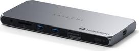 dc laidas - Satechi Thunderbolt 4 Multi-Display Docking Station ST-DT4MDM-EU Juodas (Black) - 1 nuotrauka