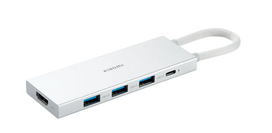 Xiaomi 5-in-1 Type-C Hub BHR8804GL Juodas (Black)