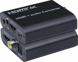 PremiumCord khcon-55 HDMI 4K Audio Extractor Juodas (Black)