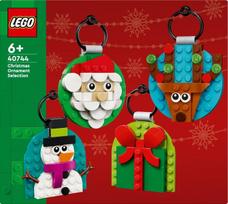 lego icons - LEGO Iconic Kalėdų dekoracijų rinkinys 40744 - 1 nuotrauka
