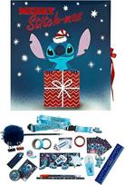 "Undercover" - "Disney Stitch" advento kalendorius - sulankstoma dėžutė su lankeliu - 24 kūrybinės staigmenos - rankdarbių medžiagos ir kanceliarinės prekės - dovanos