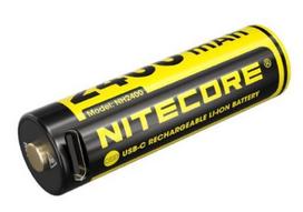 elementai aa - BATTERY RECH. LI-ION AA 1.5V/4PACK NH2400 NITECORE - 1 nuotrauka