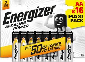 cr2032 elementai - Energizer battery Alkaline Power AA CHP16 | 7638900438604 - 1 nuotrauka