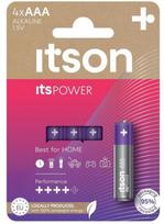 itson itsPOWER battery Alkaline LR03IPO/4CP