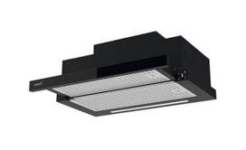 CATA Hood | TFH 6830GBK | Telescopic | Energy efficiency class A    | Width 60 cm | 795 m³/h | Electronic | LED | Black Glass | 02010404
