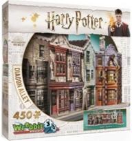 Tactic Wrebbit 3D Dėlionė Harry Potter Diagon Alley, 450 vnt.