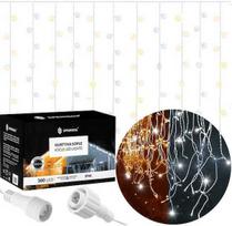 LED kalėdinė užuolaida Springos CL0332, 12 m, šiltai balta (Warm White), 300 LED