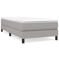 box springs lovos - Lova VLX Box Spring 287461, pilka, 201x90.5 cm, su grotelėmis - 2 nuotrauka