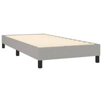 box springs lovos - Lova VLX Box Spring 287461, pilka, 201x90.5 cm, su grotelėmis - 3 nuotrauka