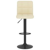 baro kedes taburete - Baro kėdė VLX Fabric 283421, kreminė, 2 vnt. - 4 nuotrauka