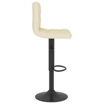 baro kedes taburete - Baro kėdė VLX Fabric 283421, kreminė, 2 vnt. - 5 nuotrauka