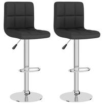 baro kedes taburete - Baro kėdė VLX 289373, juoda, 2 vnt. - 2 nuotrauka