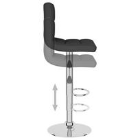 baro kedes taburete - Baro kėdė VLX 289373, juoda, 2 vnt. - 7 nuotrauka