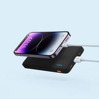baseus 20w power bank - Baseus Airpow 10000mAh 20W Juodas (Black) - 3 nuotrauka