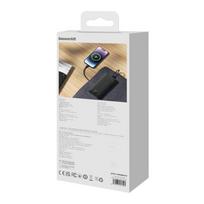 baseus 20w power bank - Baseus Airpow 10000mAh 20W Juodas (Black) - 5 nuotrauka