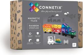 magnetines detales - Connetix Magnetinis konstruktorius Transporto rinkinys 50 detalių - 1 nuotrauka