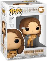 funko pop harry potter - FUNKO POP! Vinilinė figūrėlė: Harry Potter - Hermiona Granger su Crookshanks - 1 nuotrauka