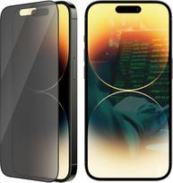 iphone 14 screen protector - PanzerGlass | Screen protector | Apple | iPhone 14 Pro | Glass | Black | Ultra-Wide Fit; Easy installation; Privacy Filter; Fingerprint resistant | Privacy - 7 nuotrauka