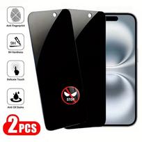 2Pcs Privacy Full Screen Protector for iPhone 17 15 16 Pro Max 16e 14 15 Plus Tempered Glass For iPhone 11 13 12 Pro X XR XS Max iphone 11 gryna