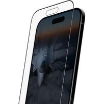 iphone 17 stiklas - PanzerGlass Stealth Screen Protector w. Black Frame iPhone 17 Air Ultra-Wide Fit w. Fastfit in-a-box - 1 nuotrauka