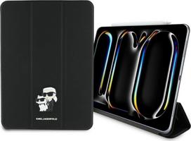 Karl Lagerfeld Saffiano Magnetic Karl & Choupette iPad Pro 11" 2024 Black