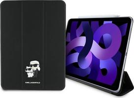 Karl Lagerfeld Saffiano Magnetic Karl & Choupette iPad Air 11" 2024 Black
