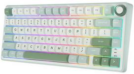 Royal Kludge R75 Sky Cyan, Brown Switch, US (Mėlynas)