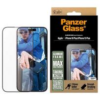 iphone 7 plus apsauginis stiklas - PanzerGlass Screen Protector Aluminum Frame iPhone 16 Plus / 15 Plus 6.7" Ultra-Wide Fit 2851 - 1 nuotrauka