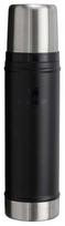 gertuve stanley - Stanley Classic Termosas 0.6 l, Juodas (Black) - 1 nuotrauka
