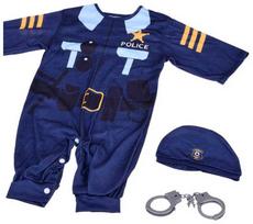 Jokomisiada Policininko kostiumas ZA5304, mėlynas (Blue)