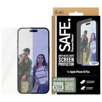 PanzerGlass SAFE95881 PanzerGlass SAFE. by ® Anti-Blue Light Screen Protector iPhone 16 Plus | 15 Plus | Ultra-Wide Fit