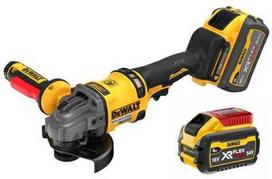 DeWalt DCG418SHDX2-XJ 54V XR kampinis šlifuoklis 125mm 2x9Ah