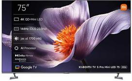 google tv - Xiaomi TV S Pro Mini LED 75" 2026 Pilkas (Gray) - 1 nuotrauka