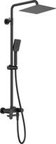 juoda duso sistema - Dušo sistema Deante Alpinia NAC_N1AM, juodas (Black) - 1 nuotrauka