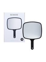 Lussoni kosmetinis veidrodis su ergonomiška rankena, Juodas (Black)