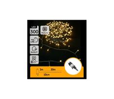 Aigostar - lauko Kalėdinė LED girlianda 300 LED / 8 funkcijų, 30 m, IP44, šiltai balta