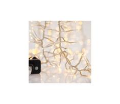 LED Lauko Kalėdinė girlianda CLUSTER 768xLED/8 funkcijos 9 m IP44 šilta balta