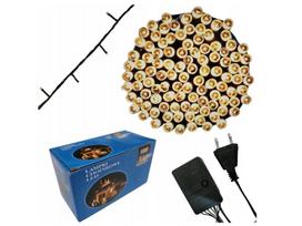 Airi kalėdinės lemputės 100 led kalėdinė girlianda Led 100, 8 metrai šiltai baltos spalvos