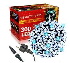 Airi Lauko Kalėdinė girlianda 300 Led, 21 metrai Šaltai baltos spalvos Flash