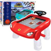 Lean Toys Vairavimo simuliatoriaus stalas, raudonas (Red)