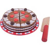 Bigjigs medinis šokoladinis tortas OTOBIB691621026274
