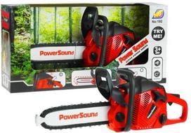Lean Toys Žaislinis didysis grandininis pjūklas su garsu