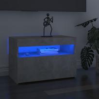 Naktinis staliukas VLX LED 3082783 2 pcs, pilkas, 60x35x40 cm