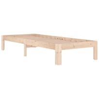 kede lovos - Sodo adirondack kėdė, baltos spalvos, eglės medienos masyvas - 3 nuotrauka